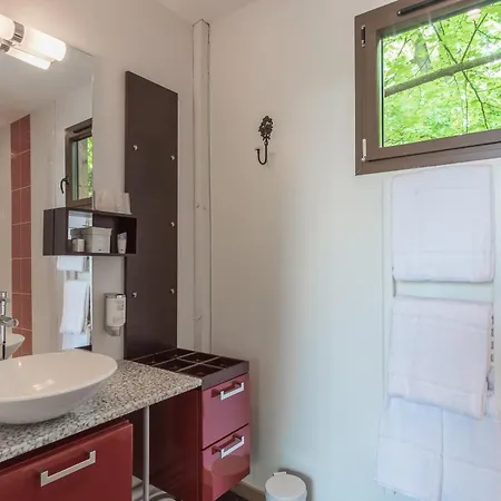 Cabane Avec Jacuzzi Privatif Du Manoir Du Parc - Adults Only Amboise Exterior foto